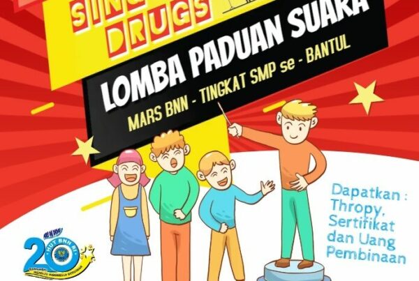LOMBA PADUAN SUARA TINGKAT SMP SE-KABUPATEN BANTUL : SING AGAINST DRUGS
