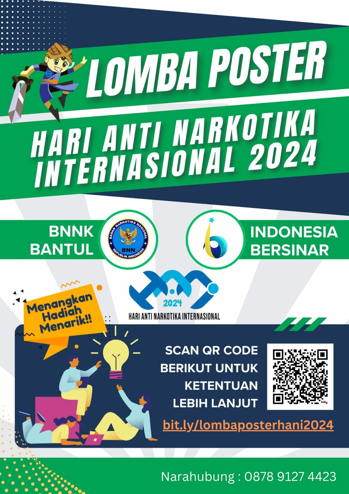 LOMBA POSTER DALAM RANGKA HANI ( HARI ANTI NARKOBA INTERNASIONAL) TAHUN 2024 LOMBA POSTER DALAM RANGKA HANI ( HARI ANTI NARKOBA INTERNASIONAL) TAHUN 2024